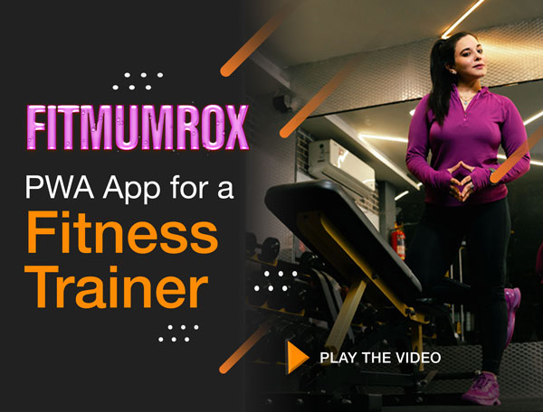 pwa app for a fitness trainer